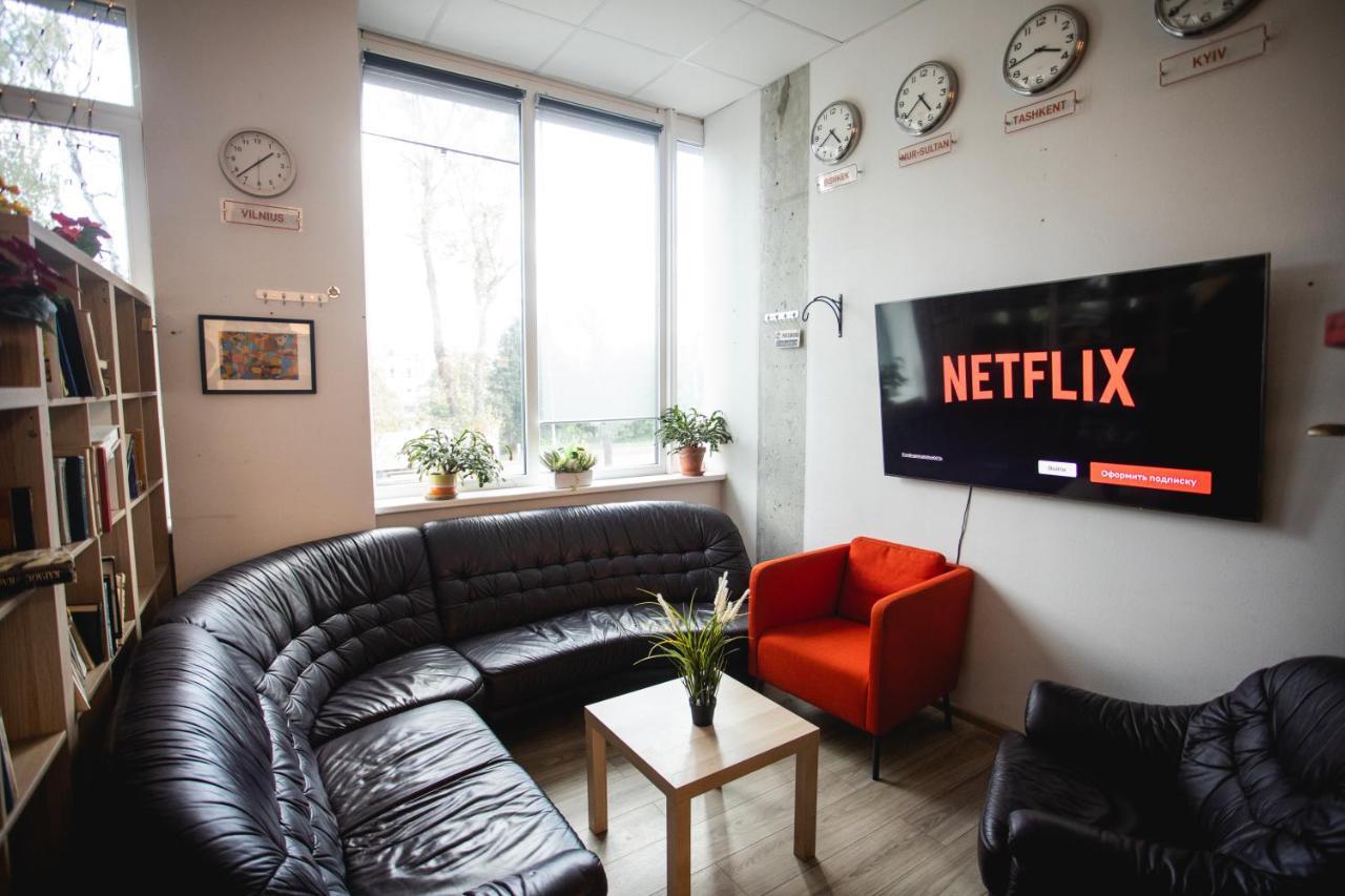 Capsule Hostel Logistic Vilnius Ngoại thất bức ảnh